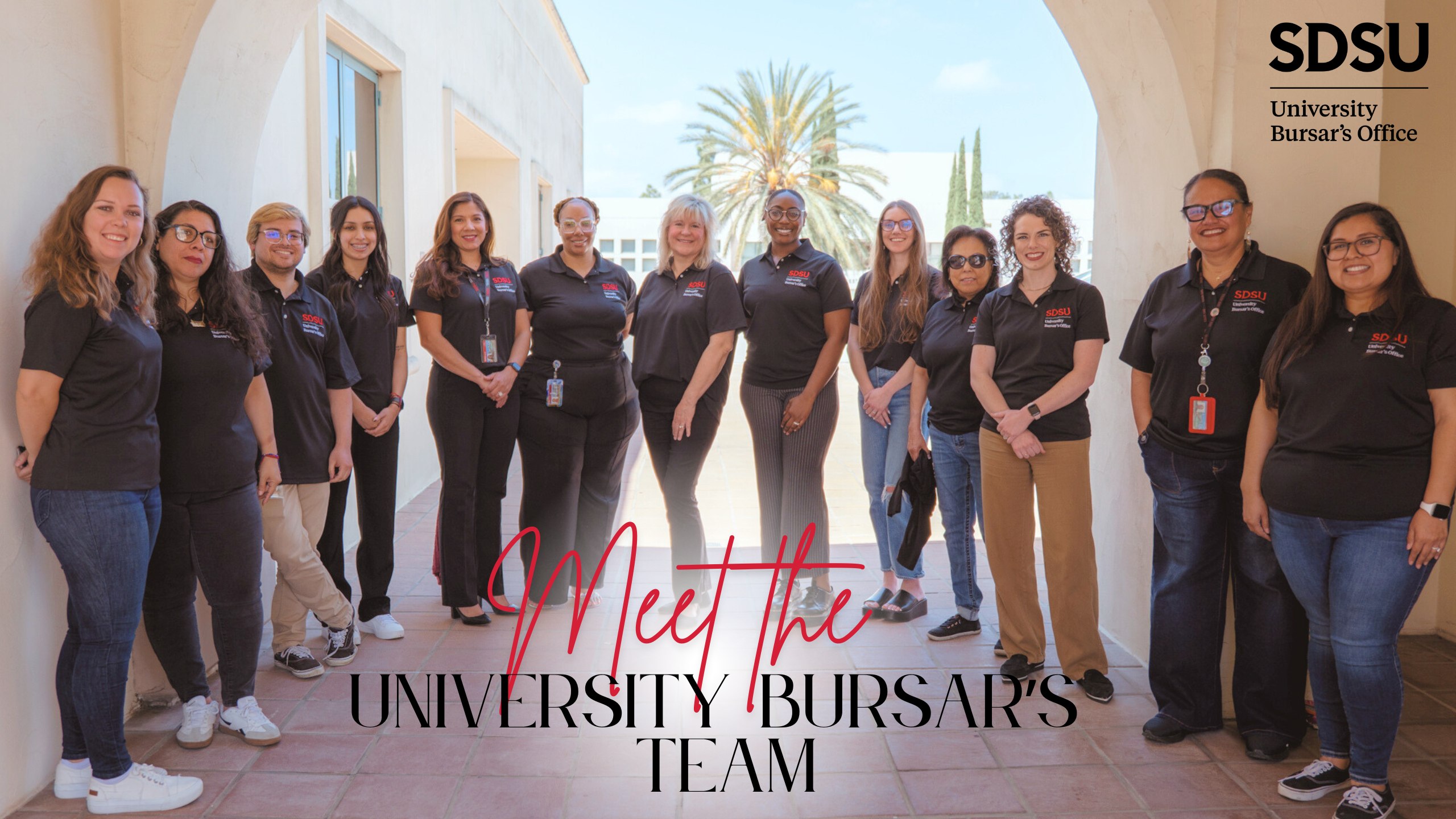 photo of university bursar staff at san diego state